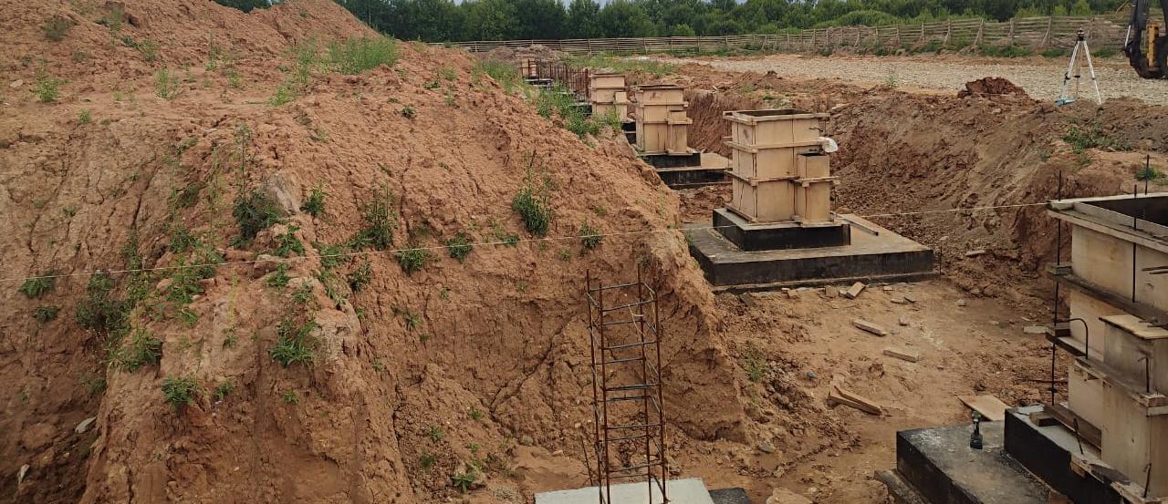 Освидетельствование котлована в Дрезне Освидетельствование котлована в Дрезне